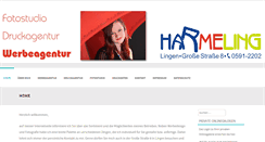Desktop Screenshot of harmeling.de